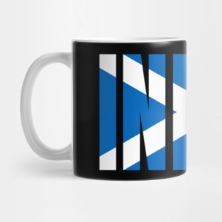 Indie Saltire Flag Scotland for Independents Mug